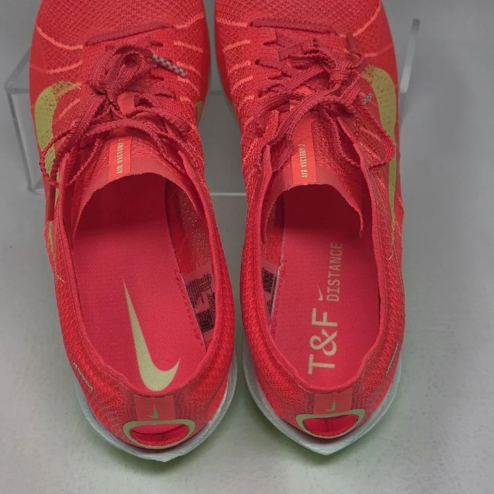 Nike Air Zoom Victory 2 Men's Size 6 Bright Crimson Washed Coral FD8411 600 New